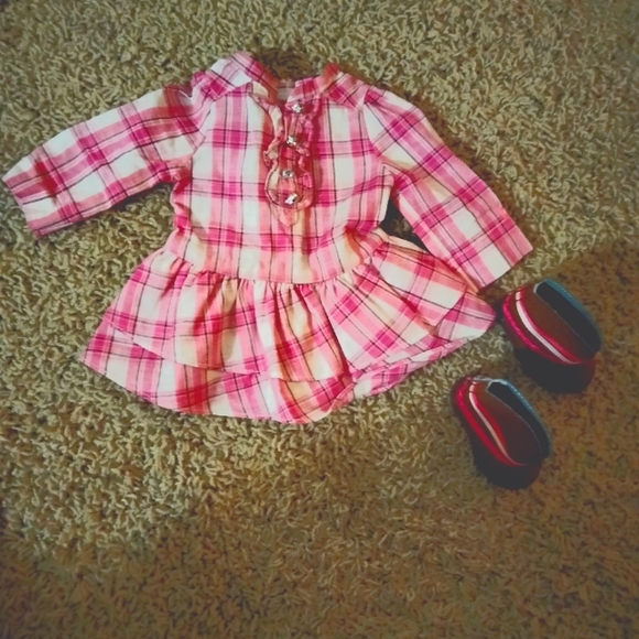 American Girl Other - AG Doll Western Dress And Boots